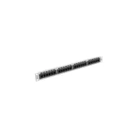 Lanberg PATCH PANEL 24 PORT 1U KAT.5E SZARY - PPU5-1024-S | Sklep ITnes.pl - IT for BUSINESS