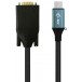 Adapter kablowy i-tec USB-C / VGA 4K 60HZ C31CBLVGA60HZ - 1,5 m, Czarny
