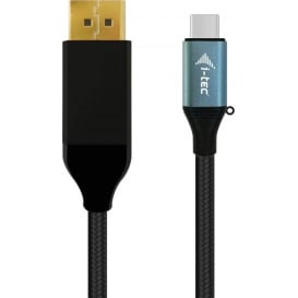 Kabel i-tec USB-C / Display Port 4K 60Hz C31CBLDP60HZ2M - 2 m, Czarny