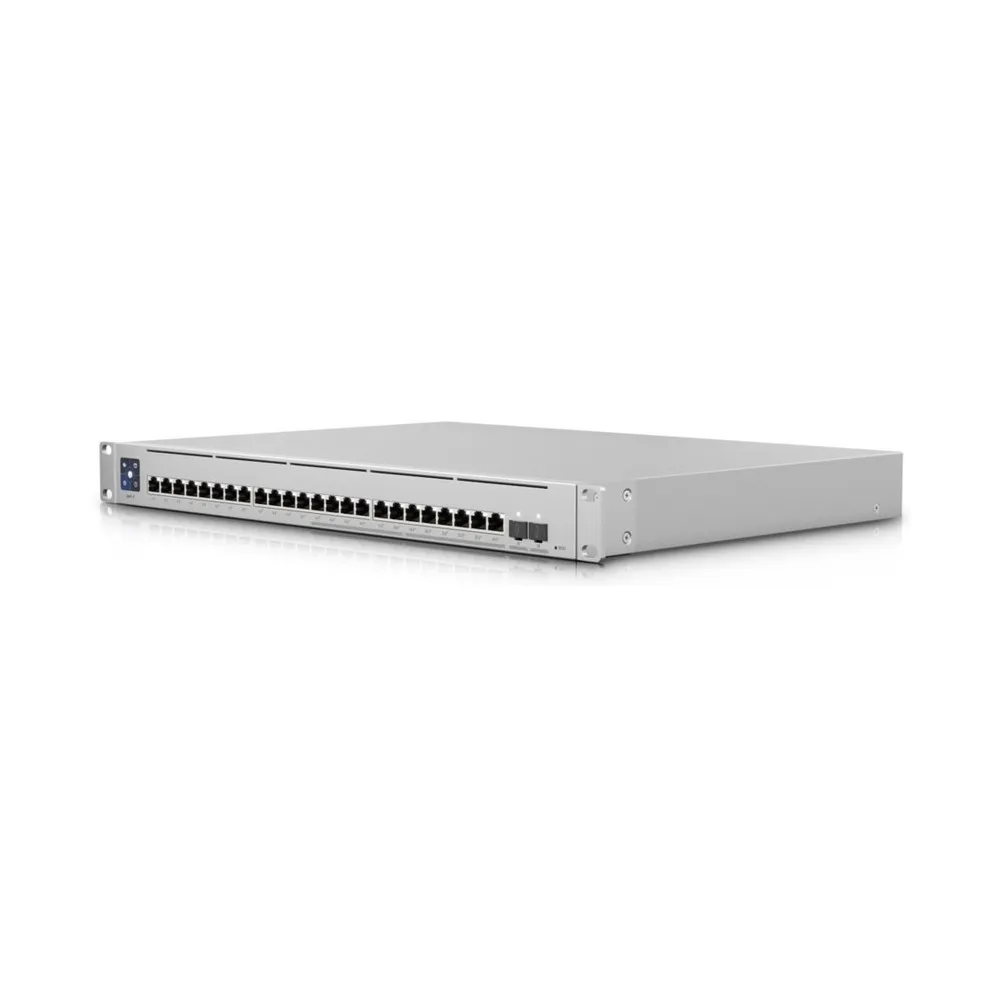 Switch zarządzalny Ubiquiti USW-ENTERPRISE-24-POE-EU, Layer 3, 12x 2.5GbE RJ45, 12x 1GbE RJ45, 2x 10GbE SFP+, PoE+ 400W | Sklep 