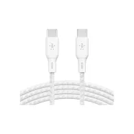 Kabel Belkin BoostCharge USB-C do USB-C Cable 100W CAB014BT3MWH, 3m, Biały | Sklep ITnes.pl, IT for BUSINESS Kabel Belkin BoostCharge USB-C do USB-C Cable 100W CAB014BT3MWH, 3m, Biały | Sklep ITnes.pl, IT for BUSINESS