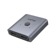 Adapter Unitek HDMI 2.0 4K Switch 2-To-1 Bi-Directional V1127A, Szary | Sklep ITnes.pl, IT for BUSINESS