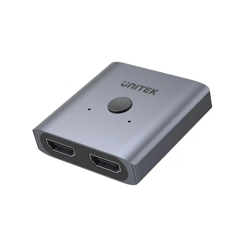 Adapter Unitek HDMI 2.0 4K Switch 2-To-1 Bi-Directional V1127A, Szary | Sklep ITnes.pl, IT for BUSINESS