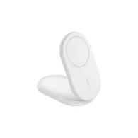Ładowarka indukcyjna Belkin Magnetic Foldable Wireless Charger with Qi2 15W WIB007VFWH - Biała