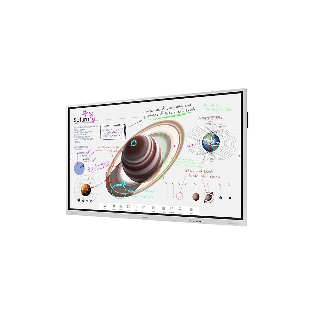 Zdjęcie monitora Samsung Flip Pro WM75B LH75WMBWLGCXEN