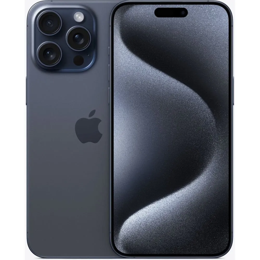 Smartfon Apple iPhone 15 Pro Max MU7F3HX/A, A17 Pro, 6,7" 2796x1290, 512GB, 8GB, 5G, Błękitny, 48+12Mpix, iOS, 1 rok Carry-in | 