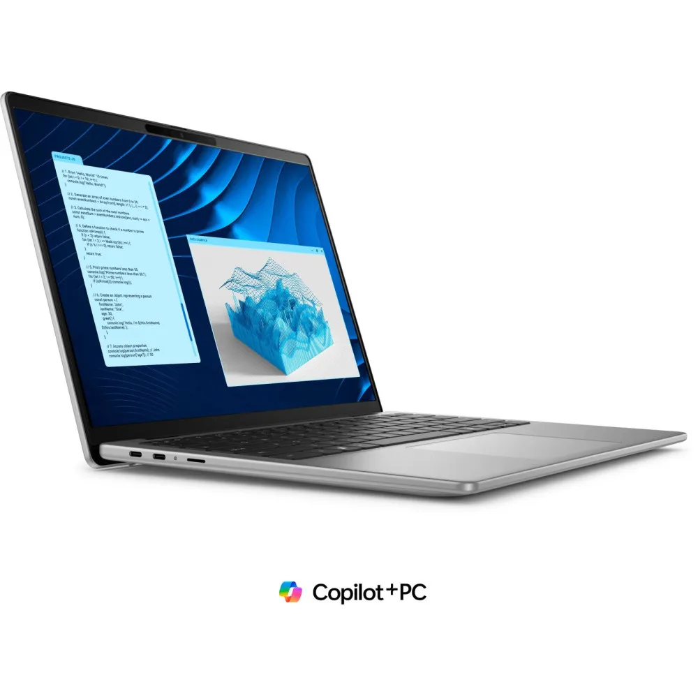 Laptop Dell Latitude 14 5455 N002L5455EMEA_VP - Snapdragon X Plus X1P-64-100/14" WUXGA/RAM 16GB/SSD 512GB/Szary/Win 11 Pro/3OS