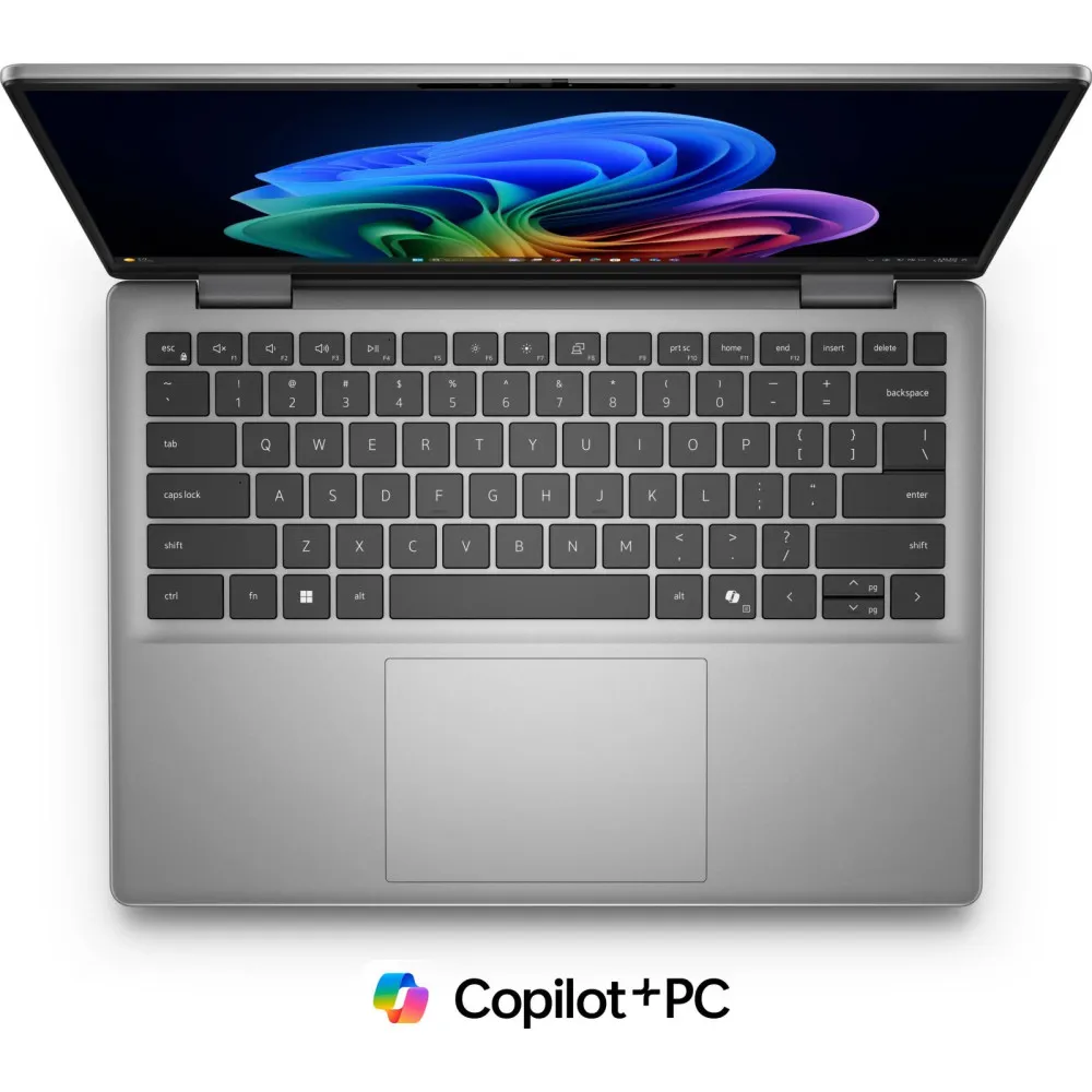 Laptop Dell Latitude 14 5455 N002L5455EMEA_VP - Snapdragon X Plus X1P-64-100/Laptop WUXGA/RAM 16GB/512GB/Szary/Win 11 Pro/3OS - zdjęcie