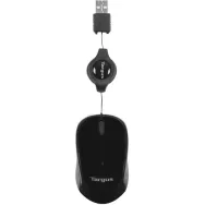 Mysz przewodowa Targus Compact Blue Trace Mouse AMU75EU - 1000 dpi, Czarna