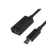 Przedłużacz Unitek C476BK-1M USB-C do USB-A, Czarny | Sklep ITnes.pl, IT for BUSINESS