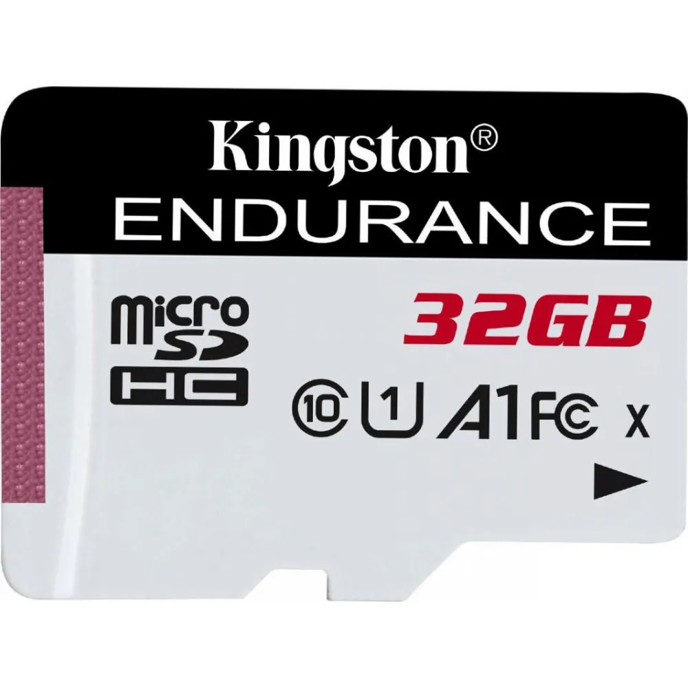 Karta pamięci Kingston microSD 32GB Endurance 95/30MB/s C10 A1 UHS-I SDCE/32GB - Czarna, Biała | Sklep ITnes.pl - IT for BUSINES