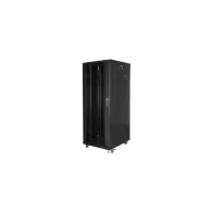 Szafa rack 19" 32U Lanberg FF01-6832-12B, 600 x 800 x 1603 mm, drzwi szklane | Sklep ITnes.pl, IT for BUSINESS
