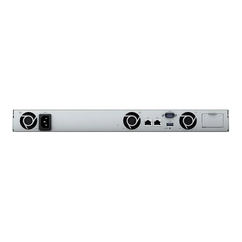 Zdjęcie produktu Serwer NAS Synology Rack Plus RS422+ - Rack (1U)/AMD Ryzen R1600/2 GB RAM/4 wnęki/hot-swap/3 lata Carry-in