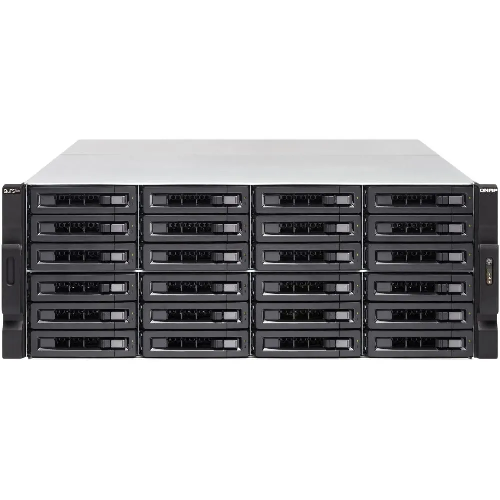 Serwer NAS QNAP Rack TS-H2477XU-RP-3700X-SK, Rack (4U), Ryzen 7 3700X, 32GB RAM, 264TB, 24 wnęk, hot-swap, 3 lata Carry-in | Skl