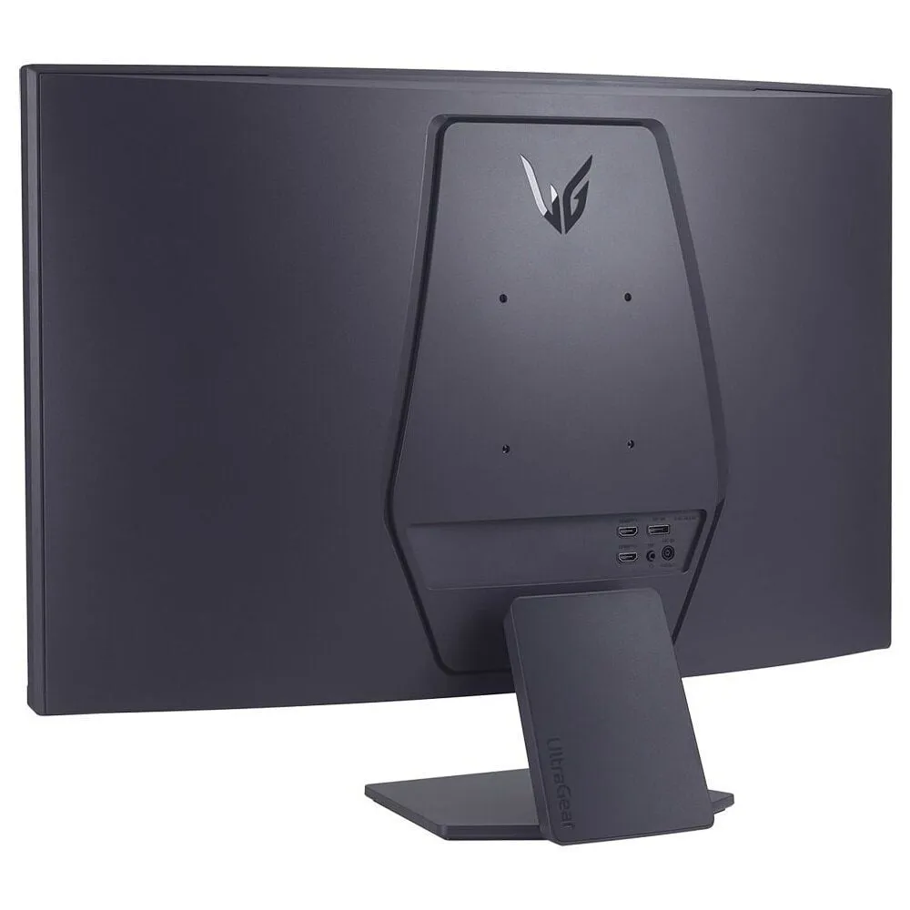 Zdjęcie produktu Monitor LG UltraGear 32GS60QC-B 32GS60QC-B.AEUQ - 31,5"/2560x1440 (QHD)/180Hz/zakrzywiony/VA/FreeSync/HDR/1 ms/Czarny
