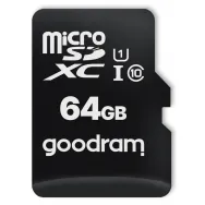 Karta pamięci GoodRAM S1A0 MicroSDXC 64 GB Class 10 UHS-I S1A0-0640R12 - Czarna | Sklep ITnes.pl - IT for BUSINESS