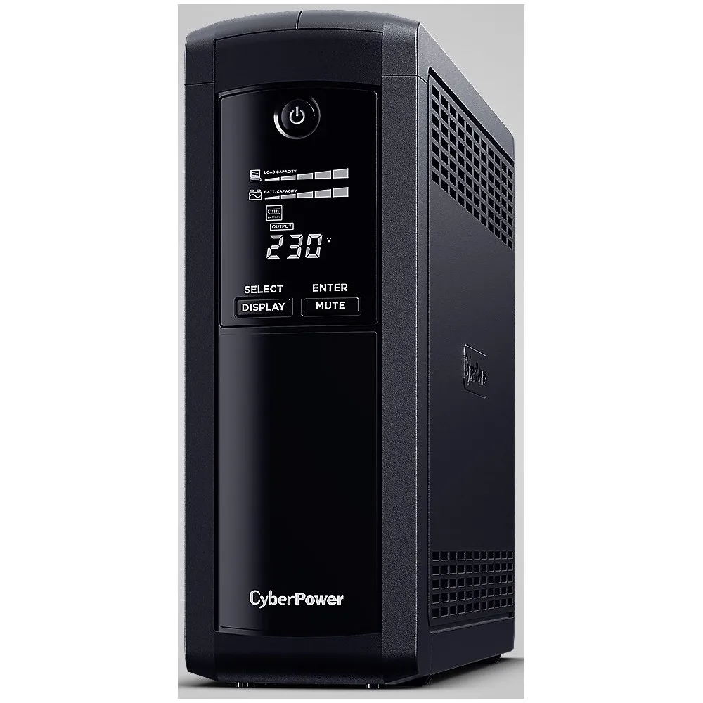 Zasilacz UPS CyberPower VP1200EILCD, 1200VA|720W, AVR, 8x IEC C13, topologia Line-interactive | Sklep ITnes.pl, IT for BUSINESS