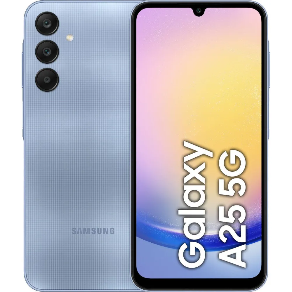 Smartfon Samsung Galaxy A25 5G SM-A256BZBDEUE, Exynos 1280, 6,5" 2340x1080, 128GB, 6GB, 5G, Niebieski, 50+13Mpix, Android, 2CI |