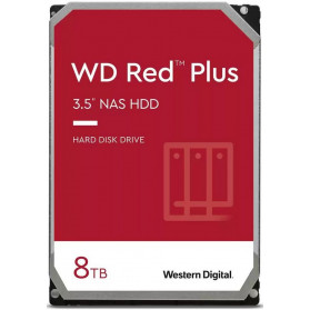 Dysk HDD 8 TB SATA 3,5" WD Red Plus WD80EFZZ - 3,5", SATA III, 256 MB, 7200 rpm - zdjęcie 1