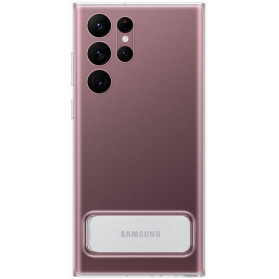 Etui na smartfon Samsung Clear Standing Cover EF-JS908CTEGWW do Galaxy S22 Ultra 5G - Przezroczyste - zdjęcie 4