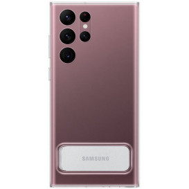 Etui na smartfon Samsung Clear Standing Cover EF-JS908CTEGWW do Galaxy S22 Ultra 5G - Przezroczyste