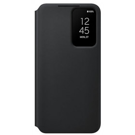 Etui na smartfon Samsung Smart Clear View Cover EF-ZS901CBEGEE do Galaxy S22 5G - Czarne - zdjęcie 5