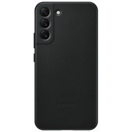 Etui na smartfon Samsung Leather Cover EF-VS906LBEGWW do Galaxy S22+ 5G - Czarne