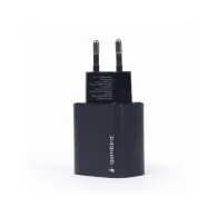 Ładowarka sieciowa Gembird 18W USB-A USB-C TA-UQC3-03 - Czarna