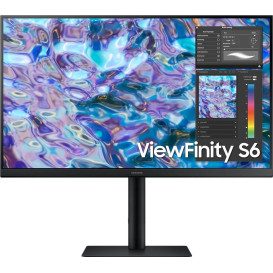 Monitor Samsung LS27B610EQUXEN - 27"/2560x1440 (QHD)/75Hz/IPS/FreeSync/5 ms/pivot/Czarny