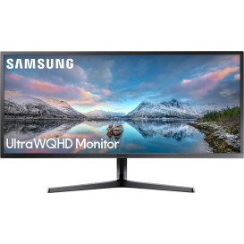 Monitor Samsung LS34J550WQRXEN - 34,1"/3440x1440 (UWQHD)/60Hz/21:9/LCD/FreeSync/4 ms/Grafitowy