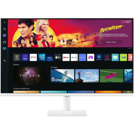 Monitor Samsung Smart LS32BM701UUXEN - 32"/3840x2160 (4K)/60Hz/VA/HDR/4 ms/USB-C/Biały