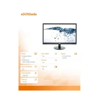 Monitor AOC e2470Swda E2470SWDA, 23,6", 1920x1080 (FHD), 60Hz, TN, 5 ms, Czarny | Sklep ITnes.pl, IT for BUSINESS