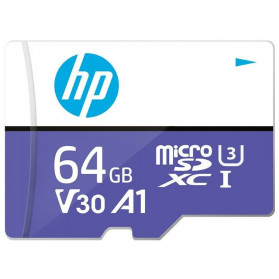Karta pamięci HP microSDXC 64GB HFUD064-1U3PA - Biała, Fioletowa