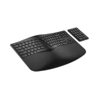 Klawiatura bezprzewodowa HP 965 Ergonomic Wireless Keyboard 7E756AA - Czarna