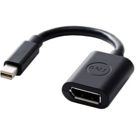 Adapter Dell mini DisplayPort / DisplayPort 470-13627 - Czarny