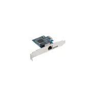 Karta sieciowa LAN Lanberg PCIe 1GB Broadcom BCM5751 PCE-1GB-001, 1x 100, 1000Mbps RJ45, śledź low profile | Sklep ITnes.pl, IT 