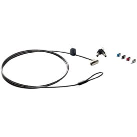 Linka zabezpieczająca HP Sure Key Cable Lock 6UW42AA - Czarna