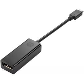 Adapter HP USB-C / DP N9K78AA - Czarny