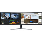Monitor Samsung Odyssey LC49RG90SSRXEN - 49", 5120x1440, 120Hz, 32:9, zakrzywiony, VA, FreeSync, 4 ms, Czarny - zdjęcie 8