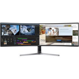 Monitor Samsung Odyssey LC49RG90SSRXEN - 49"/5120x1440/120Hz/32:9/zakrzywiony/VA/FreeSync/4 ms/Czarny
