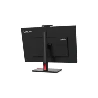 Monitor Lenovo ThinkVision T27hv-30 63D6UAT3EU, 27", 2560x1440 (QHD), 75Hz, IPS, 6,000 ms, pivot, kamera, USB-C, Czarny | Sklep 