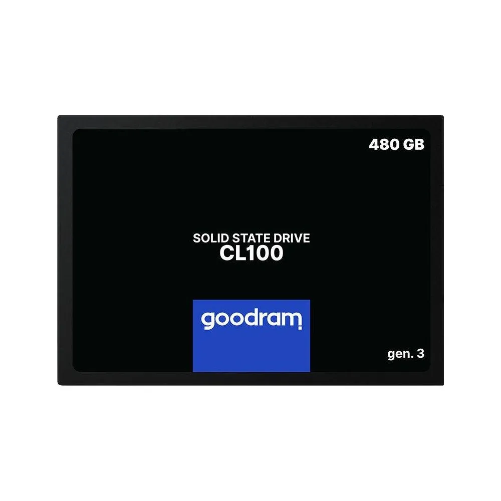 Dysk SSD 480GB SATA 2,5" GoodCL100 SSDPR-CL100-480-G3, 2,5", SATA III, 540-460MBps, TLC | Sklep ITnes.pl, IT for BUSINESS