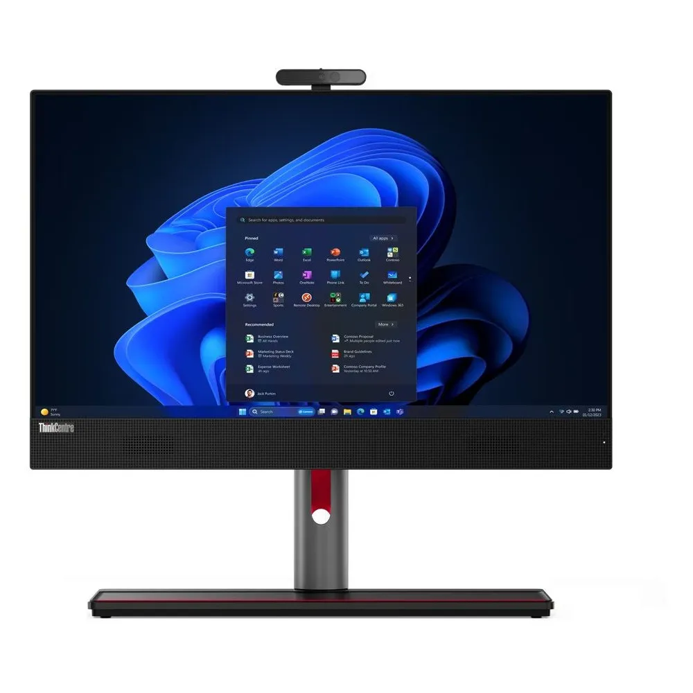 Komputer All-in-One Lenovo ThinkCentre M90a Gen 5 12SHC7G4NPB, i5-14500 vPro, 23,8" FHD IPS, 64GB, 1TB, Czarny, WiFi, DVD, Win11