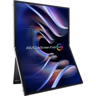 Monitor ASUS ZenScreen Fold OLED MQ17QH 90LM09EV-B01170, 17,3", 2560x1920, 60Hz, 4:3, OLED, HDR, 0,2 ms, Srebrne | Sklep ITnes.pl, IT for BUSINESS
