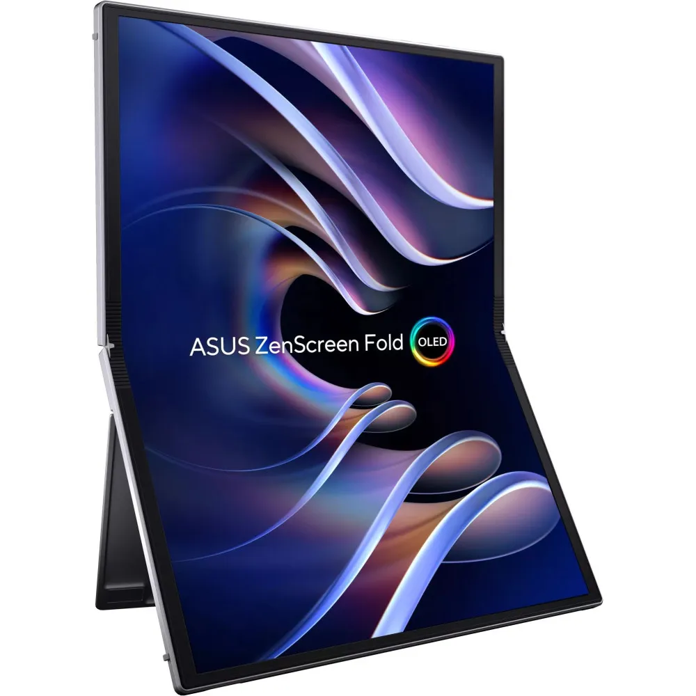 Monitor ASUS ZenScreen Fold OLED MQ17QH 90LM09EV-B01170, 17,3", 2560x1920, 60Hz, 4:3, OLED, HDR, 0,2 ms, Srebrne | Sklep ITnes.pl, IT for BUSINESS