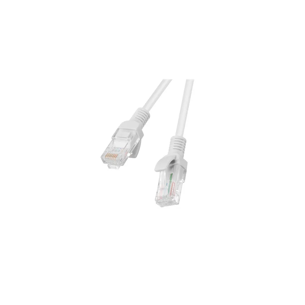 Patchcord Lanberg PCU6-10CU-0025-S - 0,25 m, kat. 6, Szary