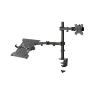 Full Motion Desk Mount for 10-32" Monitor Screen and Laptop, Height Adjustable, black - FPMA-D550NOTEBOOK | Sklep ITnes.pl - IT 