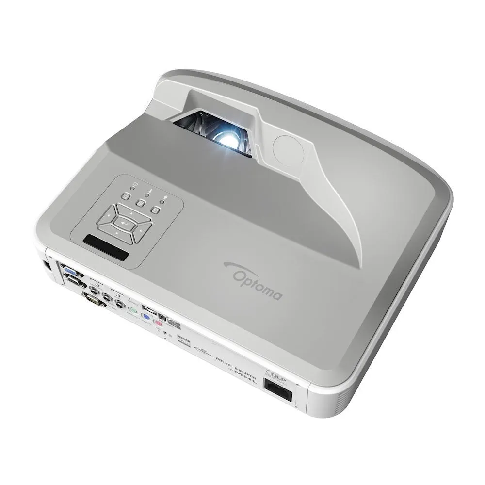 Zdjęcie produktu Projektor laserowy Optoma ZU500USTe W9PD7JF01VZ1 - WUXGA 1920x1200, 5000 lumenów, IP5X, Biały