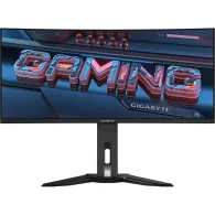 Monitor Gigabyte MO34WQC, 34", 3440x1440 (UWQHD), 175Hz, 21:9, zakrzywiony, OLED, HDR, 0,03 ms, USB-C, Czarny | Sklep ITnes.pl, 