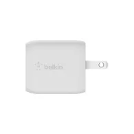 Ładowarka sieciowa Belkin 45W Dual USB-C GaN Charger Universal - 2 x USB-C, Biała - WCH011VFWH | Sklep ITnes.pl - IT for BUSINES